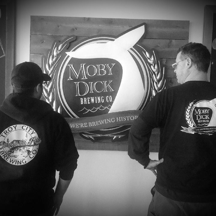 Moby Dick Brewing Co. & Troy City Brewing Co. team up!